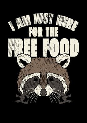 Raccoon Free Food