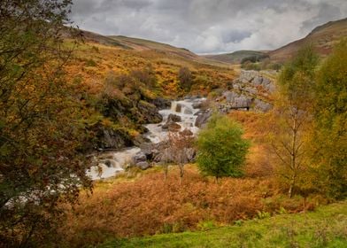 Elan valley landscape