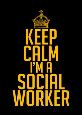 Keep Calm Social Worker