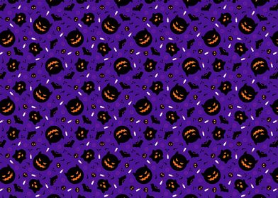 Devil Spooky Pattern