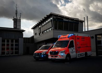 RTW + NEF Rettungsdienst