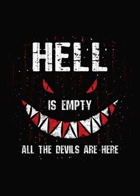 Hell is empty 