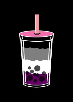 Bubble Tea Asexual Pride