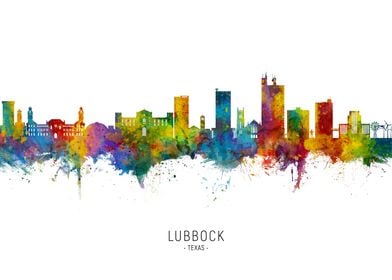 Lubbock Skyline Texas