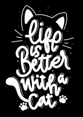 Life is bewl with a cat