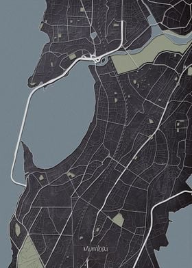 Mumbai Downtown Map