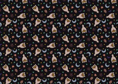 Owl Spooky Pattern