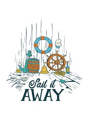 Sail it Away Sailor Design