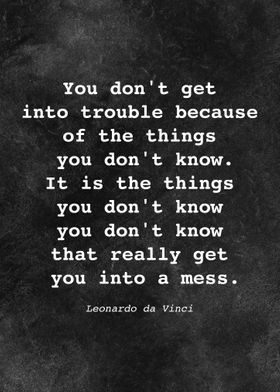 Leo da Vinci Quote D008