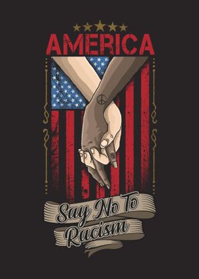 American say no to racism