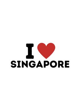 I Love Singapore Simple