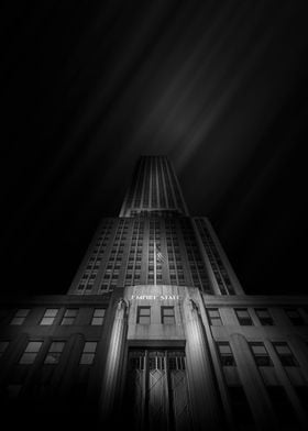 Empire State Building BW