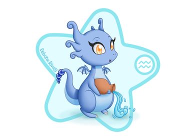 Zodiac Dragon Aquarius