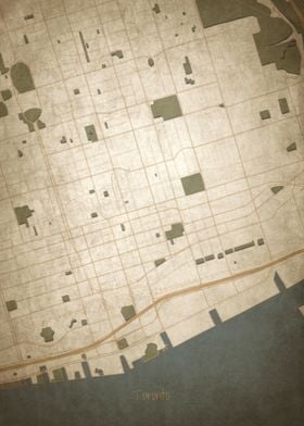 Toronto Downtown Map