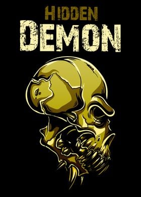 Demon Skull Gothic Devil