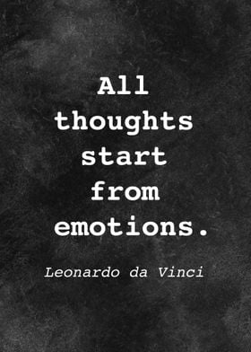 Leo da Vinci Quote D019