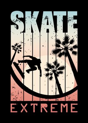 Skate Extreme Retro Design