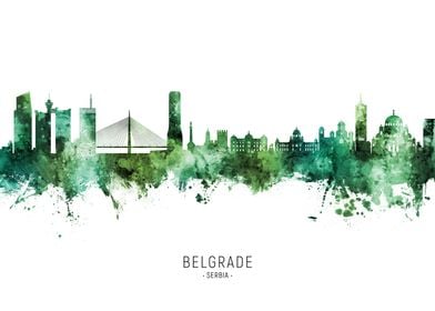 Belgrade Skyline Serbia