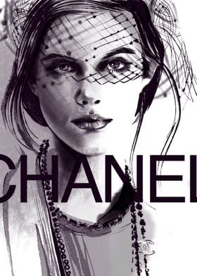 Chanel Posters Online - Shop Unique Metal Prints, Pictures, Paintings