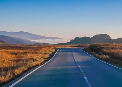 Path Road Mountains