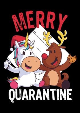 Quarantine Unicorn xmas