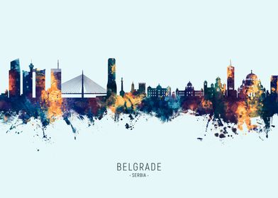 Belgrade Skyline Serbia