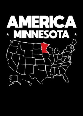 USA gift Minnesota State