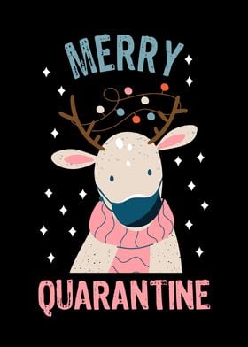 Quarantine christmas mask