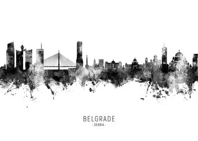 Belgrade Skyline Serbia