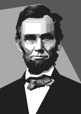 Abraham lincoln bw