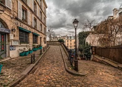 Paris Montmartre Street