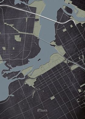 Ottawa Downtown Map