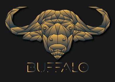 Buffalo Black Geometric 