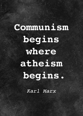 Karl Marx Quote D011