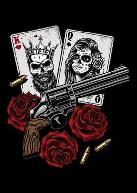 Cards and Roses