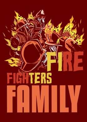 Firefighter Family