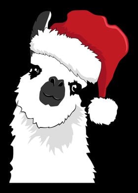 Christmas Llama  Funny Sa