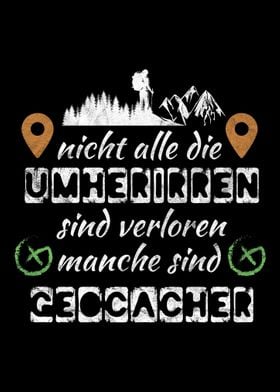 Geocacher Umherirren