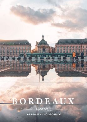 Bordeaux Coordinate Art