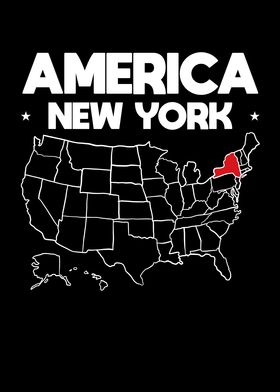 USA gift New York State