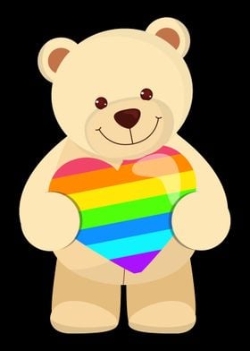 Bear Hugs  Rainbow LGBTQ 