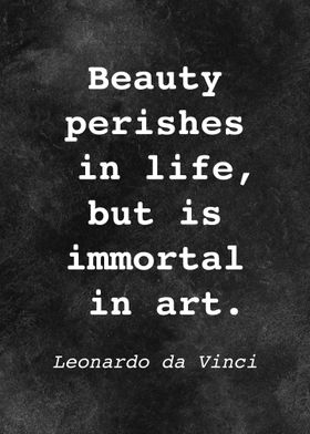 Leo da Vinci Quote D024