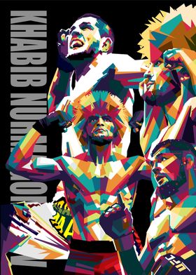 Khabib Collage WPAP