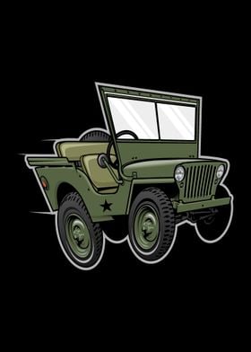 military car