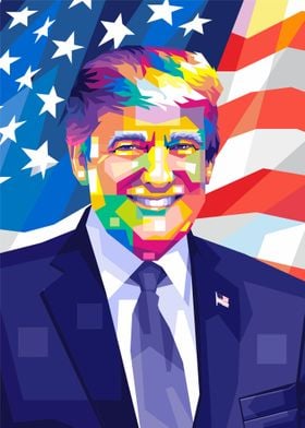 Donald Trump Pop Art