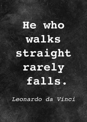 Leo da Vinci Quote D028