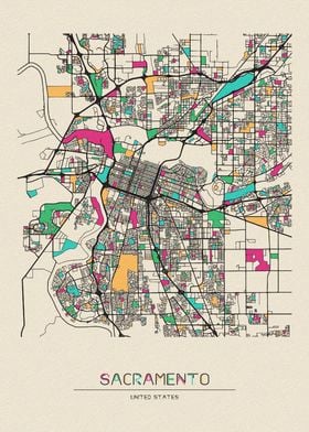 Sacramento Map