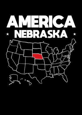 USA gift Nebraska State