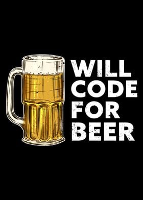 Will Code for Beer Gift