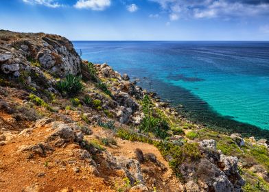 Malta Island Sea Coast